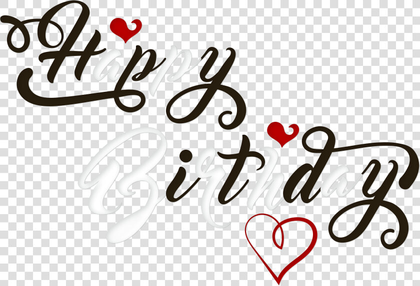 Happy Birthday Black And White Png Transparent Clip   Happy Birthday Cb Png  Png DownloadTransparent PNG