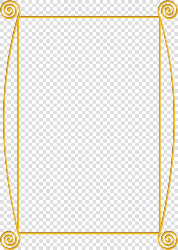 Transparent Fancy Underline Png   Simple Gold Frame Png  Png DownloadTransparent PNG