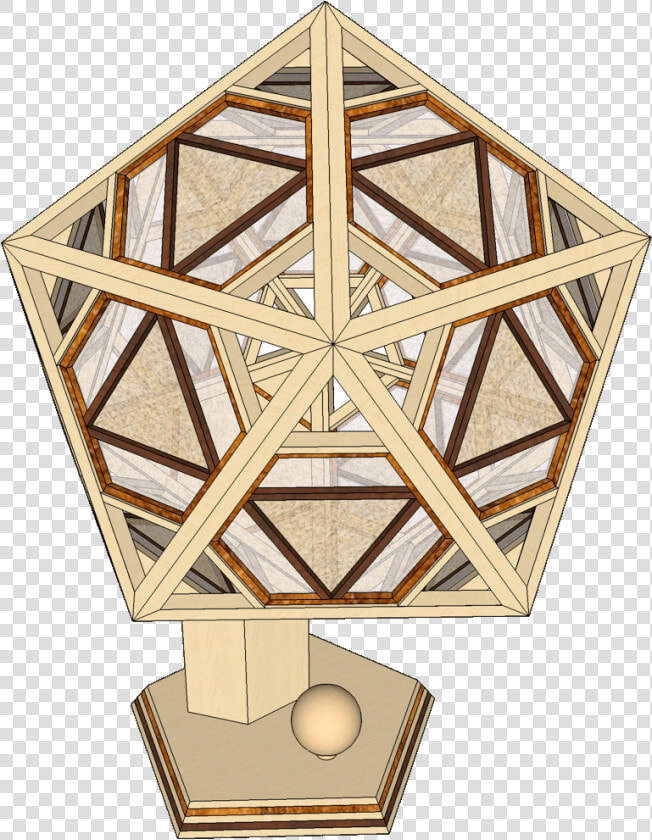 Numinosity Shoji Lamp Drawn In Sketchup   Wood  HD Png DownloadTransparent PNG