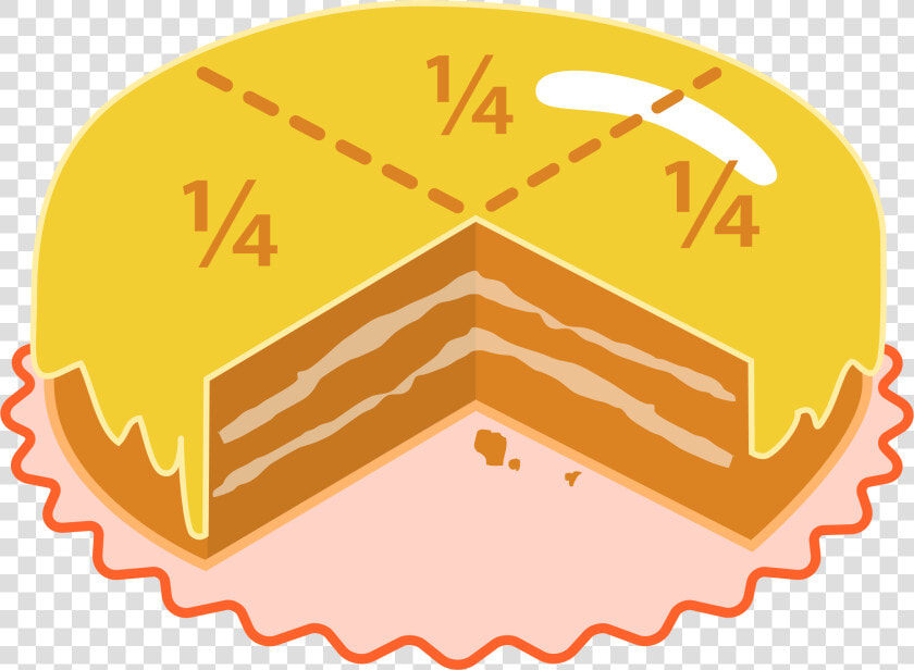 Quartered Cake Clip Arts  HD Png DownloadTransparent PNG