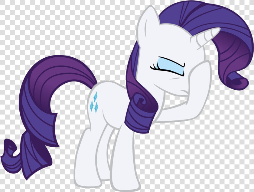 Facepalm Pony Facehoof Rainbow Dash Another Facehoof   Mlp Facehoof Vector  HD Png DownloadTransparent PNG