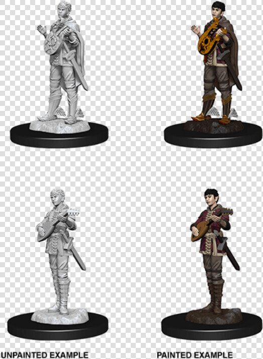 Male Half Elf Bard Miniature  HD Png DownloadTransparent PNG