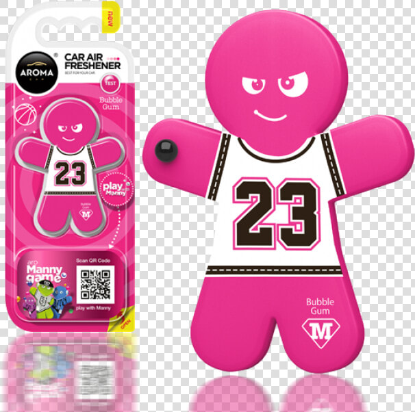 Manny Air Freshener Vent Clip   Aroma Manny Car Air Freshener  HD Png DownloadTransparent PNG