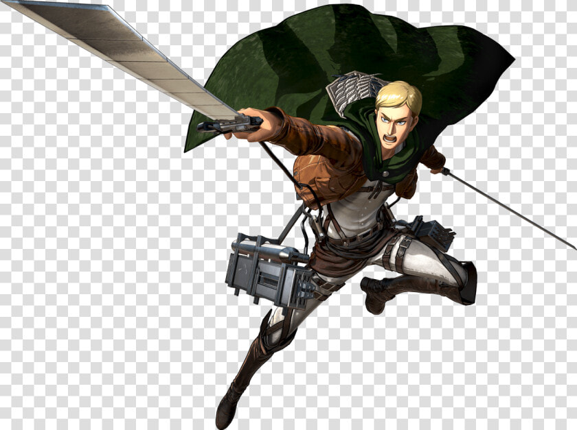 Attack On Titan Erwin Png  Transparent PngTransparent PNG