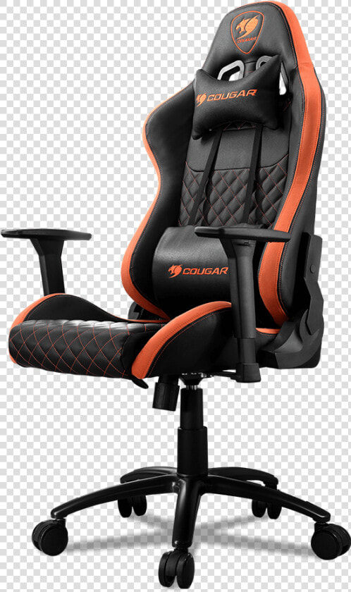 Cougar Armor Pro Black Gaming Chair  HD Png DownloadTransparent PNG