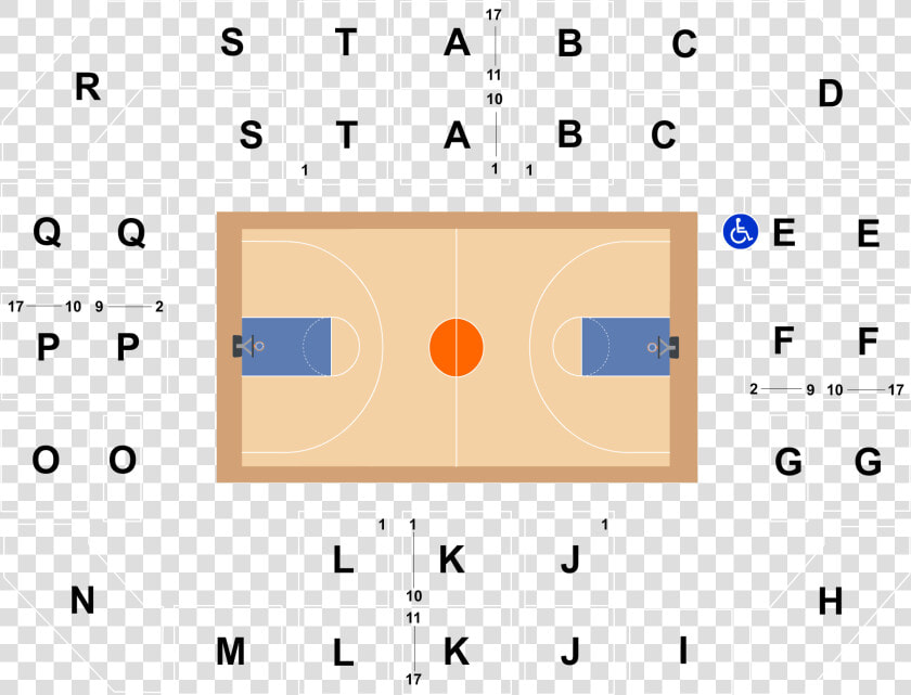 Westchester Knicks Seating Chart  HD Png DownloadTransparent PNG