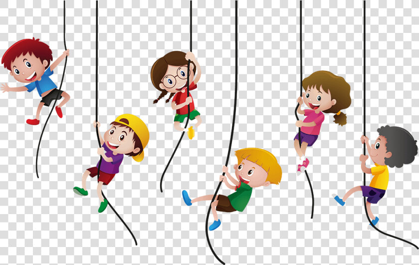 Cartoon Kid Climbing Png   Png Download   Bild Klettern Kinder  Transparent PngTransparent PNG