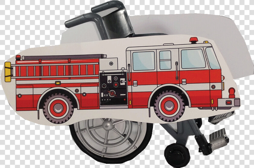 Firetruck Costume For Wheelchair  HD Png DownloadTransparent PNG