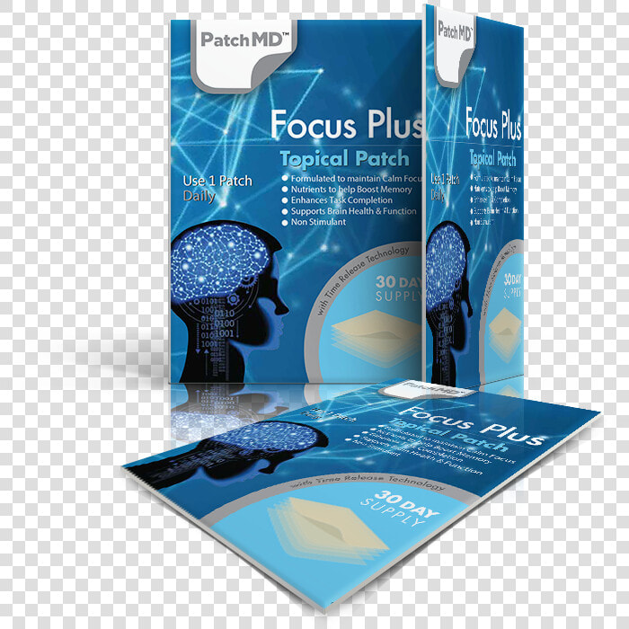 Focus Plus Topical Patch  HD Png DownloadTransparent PNG