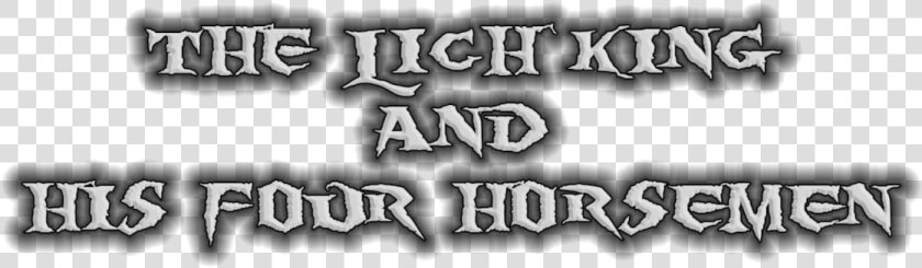 Lich King And Horsemen   Graphic Design  HD Png DownloadTransparent PNG