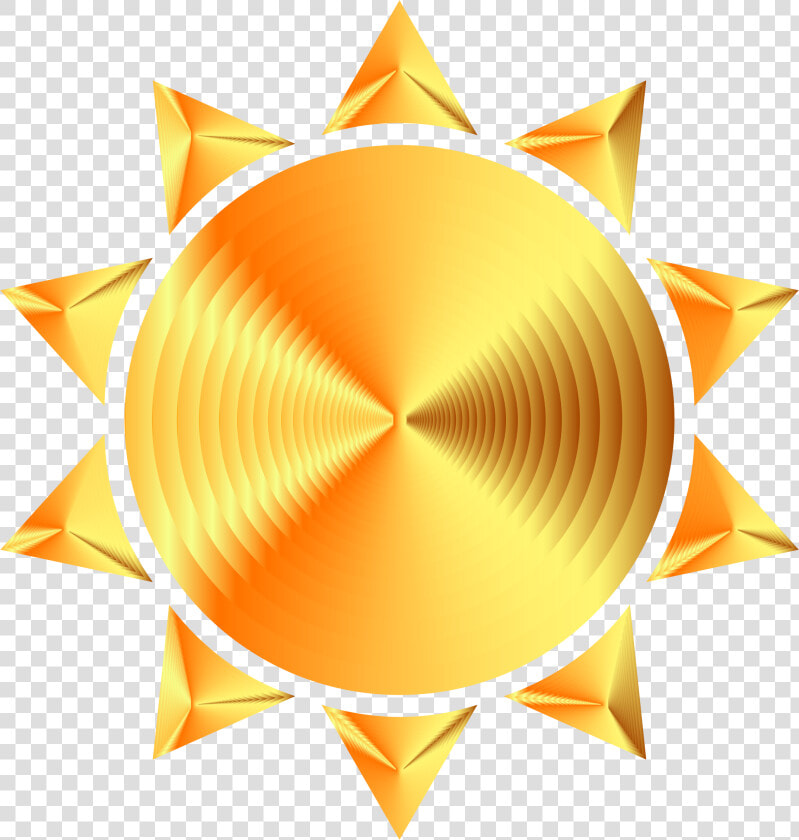 Geometric Sun Clipart Clip Royalty Free Library Prismatic   Illustration  HD Png DownloadTransparent PNG