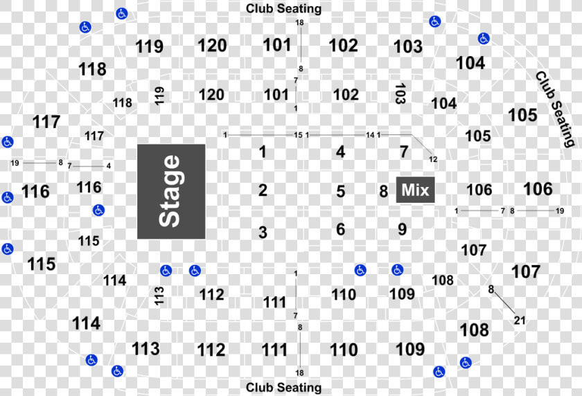 K Rock Centre Seating Chart  HD Png DownloadTransparent PNG