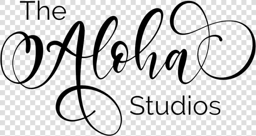 The Aloha Studios   Calligraphy  HD Png DownloadTransparent PNG