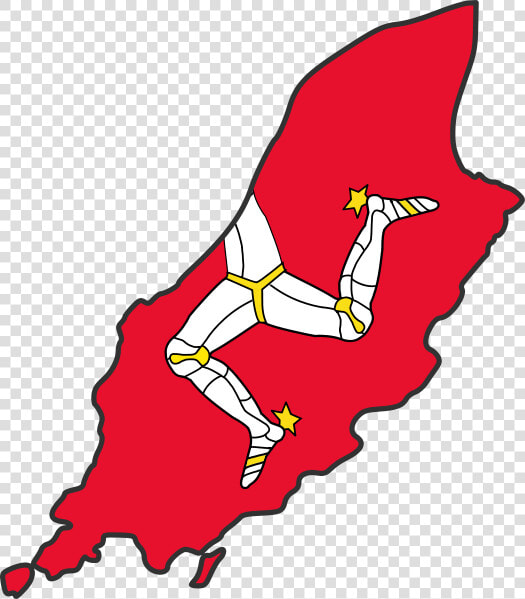 Great Britain  Elizabeth Ii  Isle Of Man Flag  British   Isle Of Man Sign  HD Png DownloadTransparent PNG