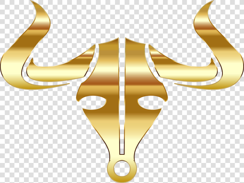 Gold Bull Icon 2 No Background Clip Arts   Gold Bull No Background  HD Png DownloadTransparent PNG