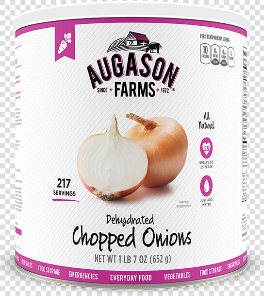 Augason Farms® Dehydrated Chopped Onions   Canned Chopped Onions  HD Png DownloadTransparent PNG
