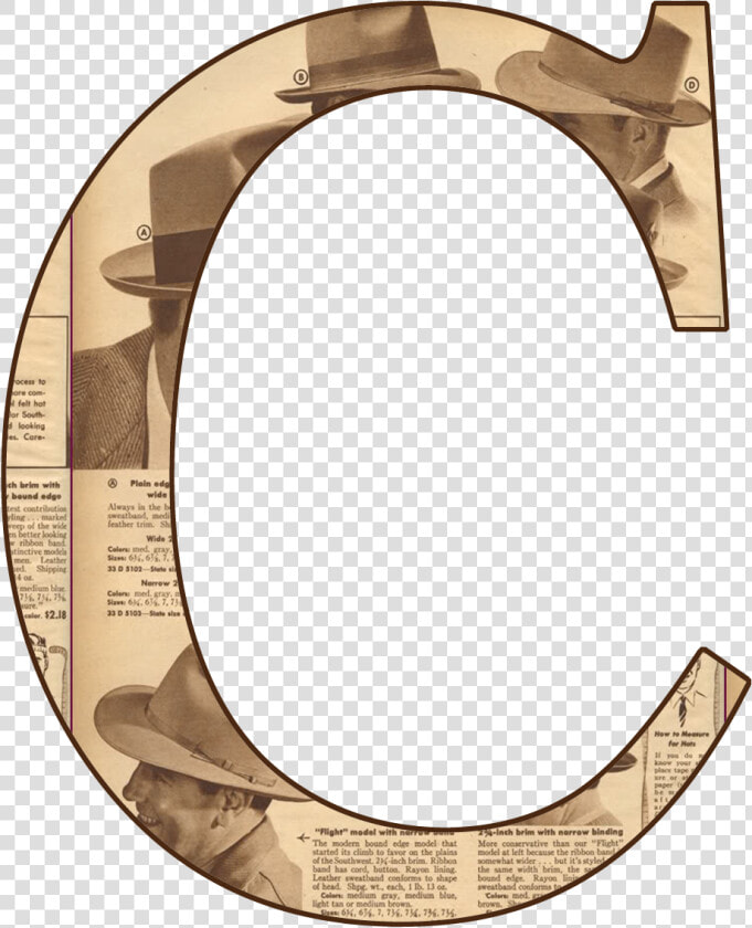 Letter C Png   Letras De Periodico Png  Transparent PngTransparent PNG