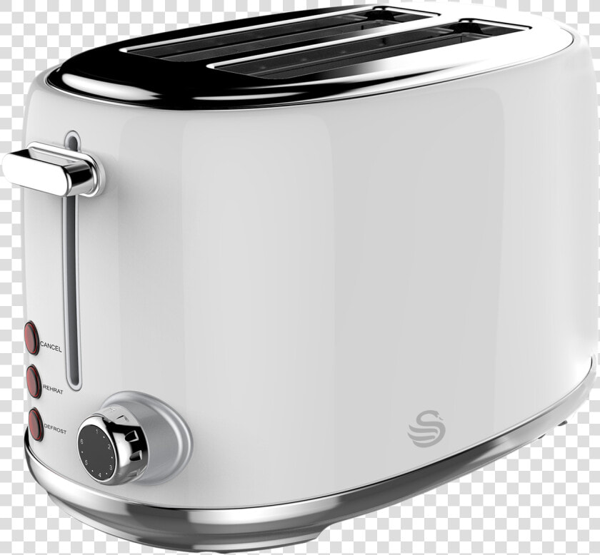 Toaster 2 Slice White  HD Png DownloadTransparent PNG