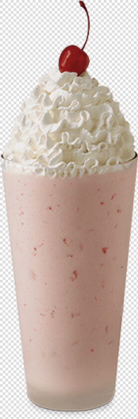 Small Strawberry Milkshake Src Https   Milkshake With No Straw  HD Png DownloadTransparent PNG