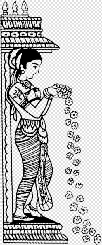 Wedding Clip Art Hindu   Hindu Wedding Banana Clipart Black And White  HD Png DownloadTransparent PNG