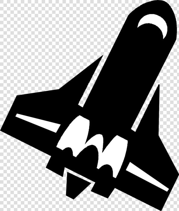 Transparent Nasa Spaceship Png   Transparent Shuttle Silhouette  Png DownloadTransparent PNG