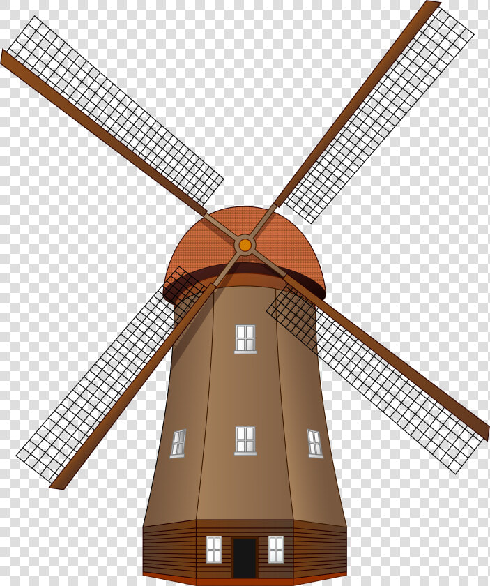 Windmill Large Png Clip Art   Wind Mill Clipart  Transparent PngTransparent PNG