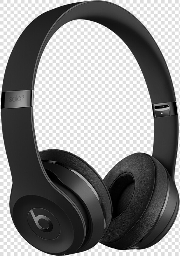 Matte Black   Beats Solo 3 Black  HD Png DownloadTransparent PNG