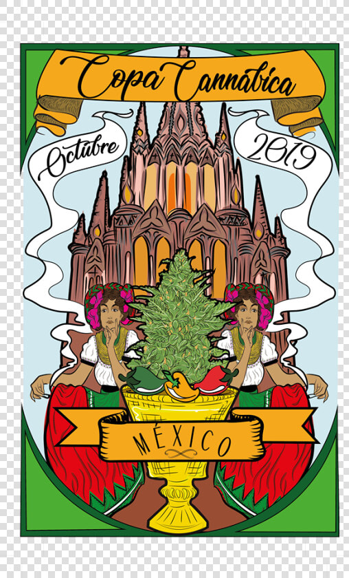 Transparent Cigarro Marihuana Png   Copa Cannabica Mexico 2019  Png DownloadTransparent PNG