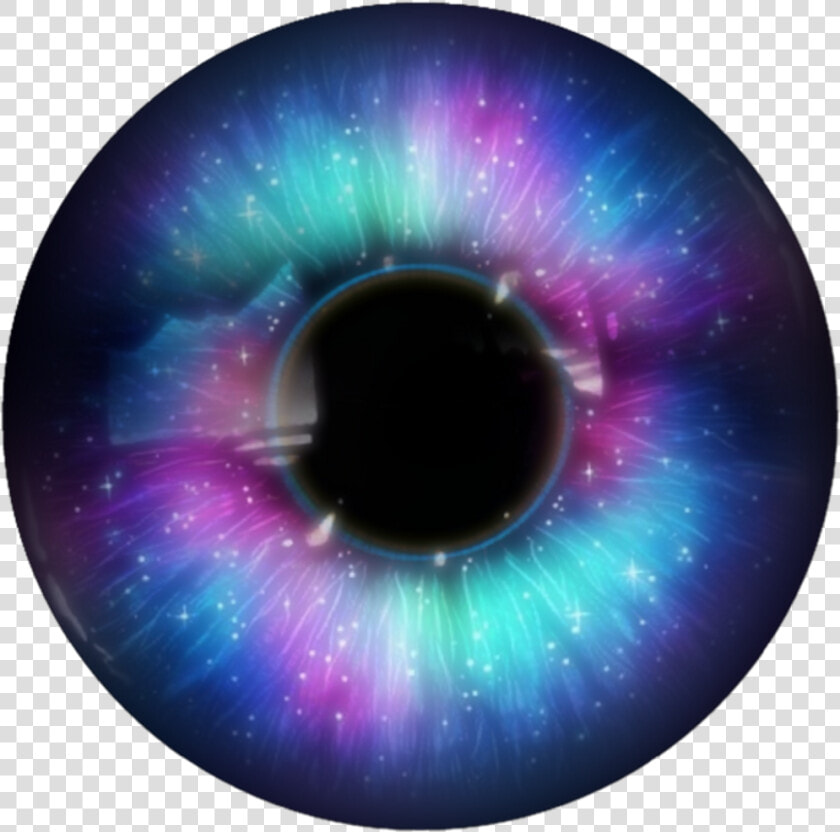 Sticker By Eyes Official   Eye Blue Lens Png  Transparent PngTransparent PNG