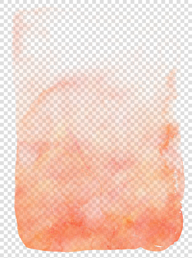 Coral Orange Free Watercolor Brush Stroke   Watercolor Paint  HD Png DownloadTransparent PNG