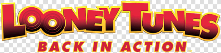 Looney Tunes Back In Action Logo  HD Png DownloadTransparent PNG