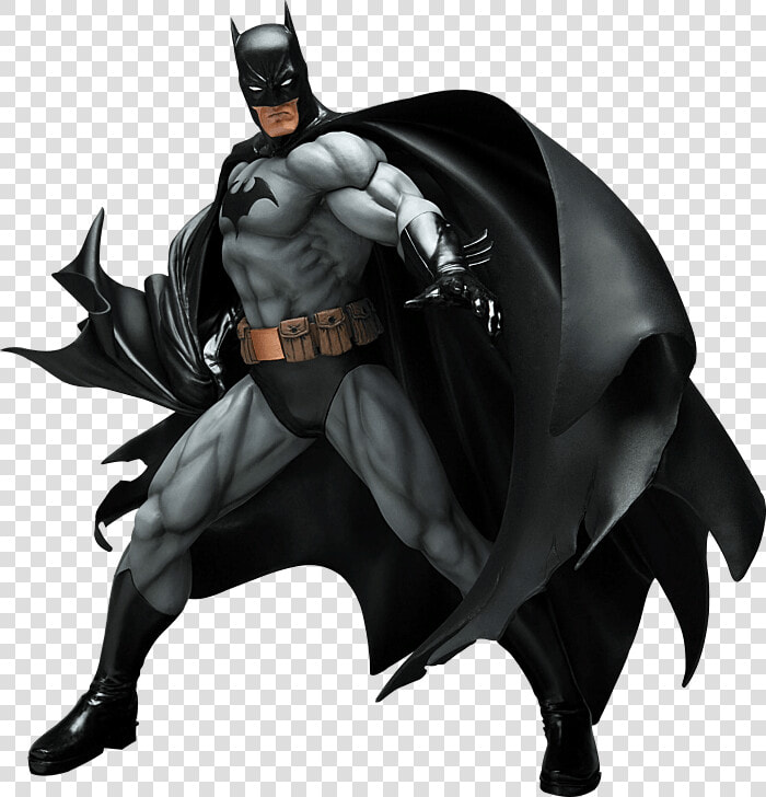 Batman Sideview   Batman 1 6 Statue  HD Png DownloadTransparent PNG