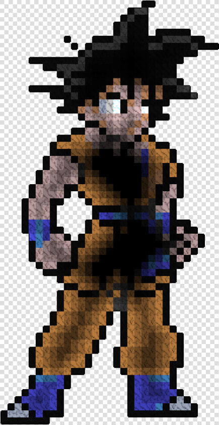 Transparent Giratina Png   Super Saiyan God Goku Pixel Art  Png DownloadTransparent PNG