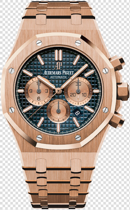 Pink Is For Men Great Rose Gold Watches For Valentine   Audemars Piguet Automatic Gold  HD Png DownloadTransparent PNG