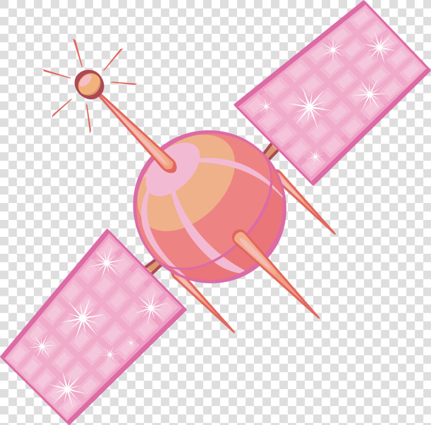 Vector Cartoon Hand Painted Science Fiction Spacecraft   Icon  HD Png DownloadTransparent PNG