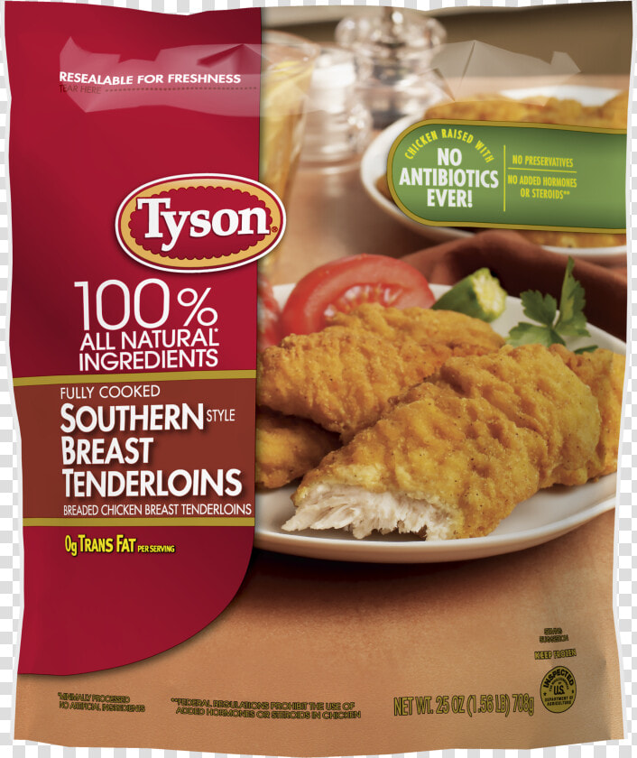 Tyson Southern Chicken Tenders  HD Png DownloadTransparent PNG