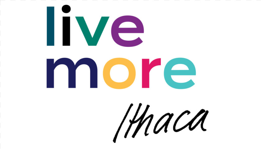 Live More Ithaca colors   Graphic Design  HD Png DownloadTransparent PNG