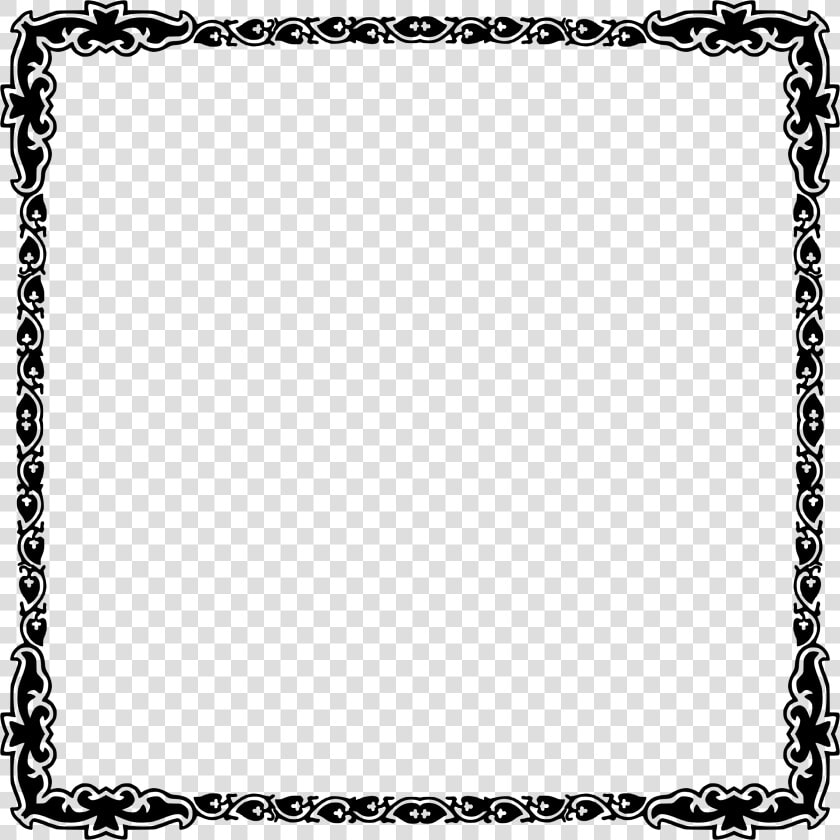 Art Deco Frame 8 Clip Arts   Png Format Frame Border Png  Transparent PngTransparent PNG