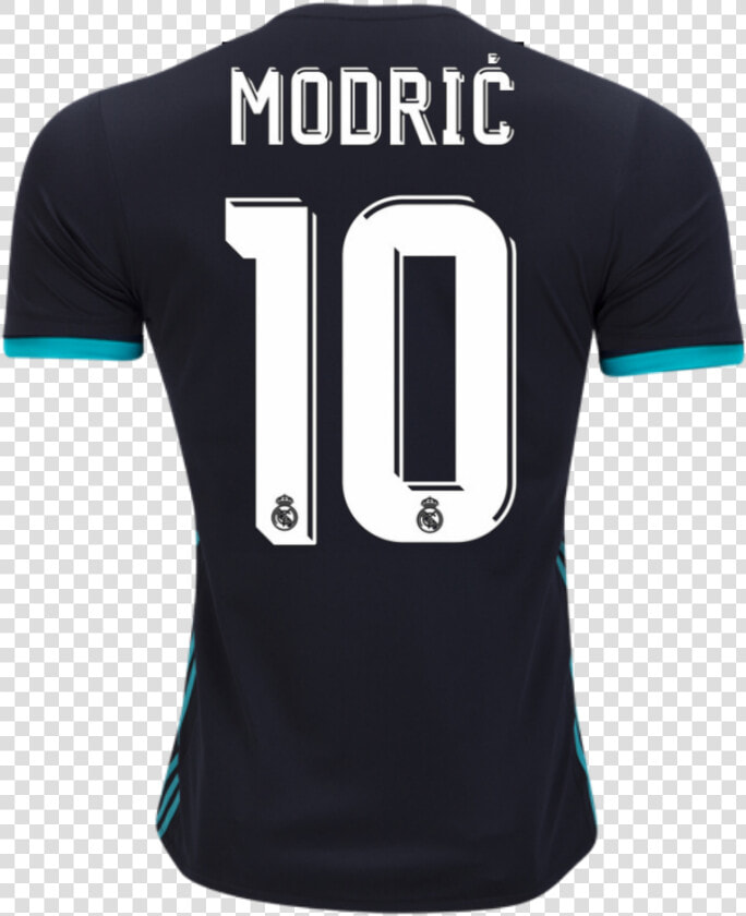 17 18 Real Madrid Away Football Shirt Luka Modrić   Sports Jersey  HD Png DownloadTransparent PNG