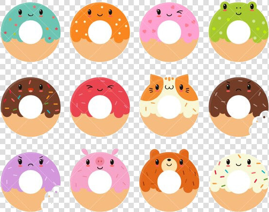 Donut Kawaii Cute Doughnuts Clip Donuts Clipart Shop   Donut Cute  HD Png DownloadTransparent PNG