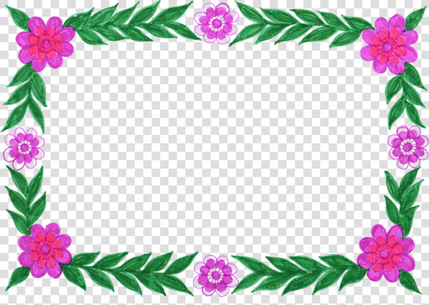 Descargar Marcos De Fotos Con Flores Png   Portable Network Graphics  Transparent PngTransparent PNG