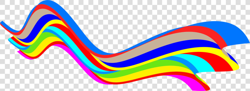 Weaves Clipart Rainbow   Rainbow Wave Design Png  Transparent PngTransparent PNG