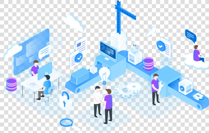 Devops Solutions   Expertise Isometric  HD Png DownloadTransparent PNG