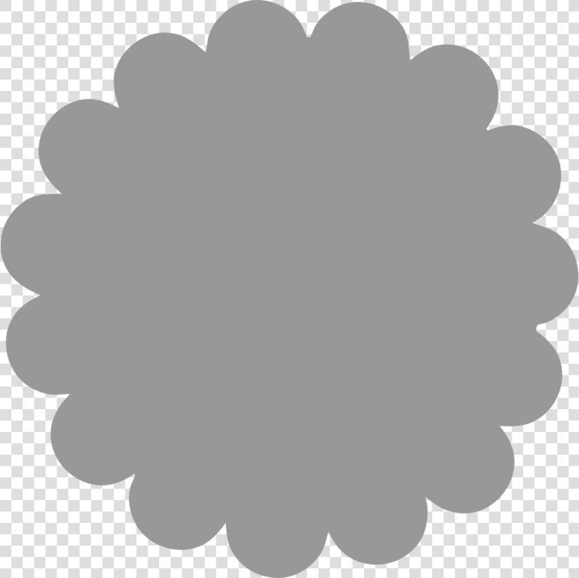 Transparent Scalloped Frame Clipart   Circle With Scalloped Edge Png  Png DownloadTransparent PNG