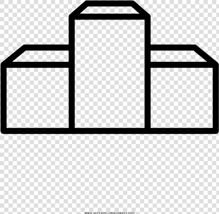 Podium Coloring Page   White Podium Png  Transparent PngTransparent PNG