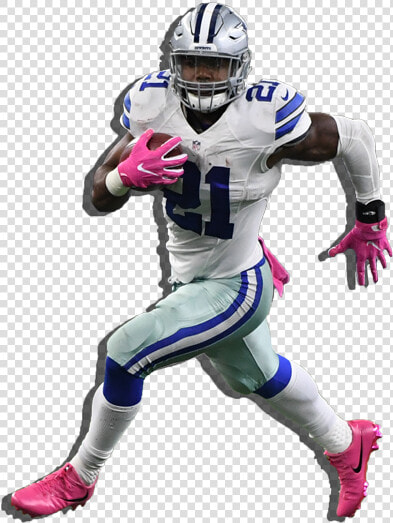 Ezekiel Elliott White Background  HD Png DownloadTransparent PNG