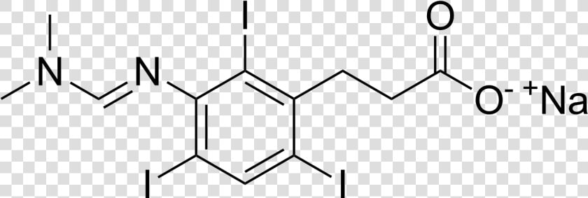 Ipodate Sodium   6 Amino 1 3 Naphthalenedisulfonic Acid  HD Png DownloadTransparent PNG