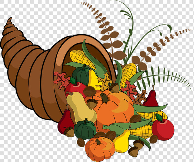 Cornucopia Thanksgiving Clip Art   Cornucopia Clipart  HD Png DownloadTransparent PNG