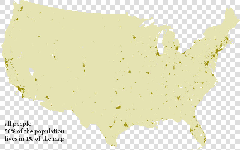 In The Philippines  10  Of The Population Lives In   Map Of Grasslands In The United States  HD Png DownloadTransparent PNG