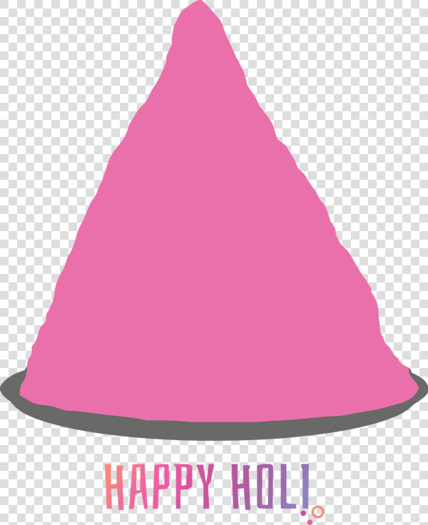 Transparent Holi Pink Cone Magenta For Happy Holi For  HD Png DownloadTransparent PNG